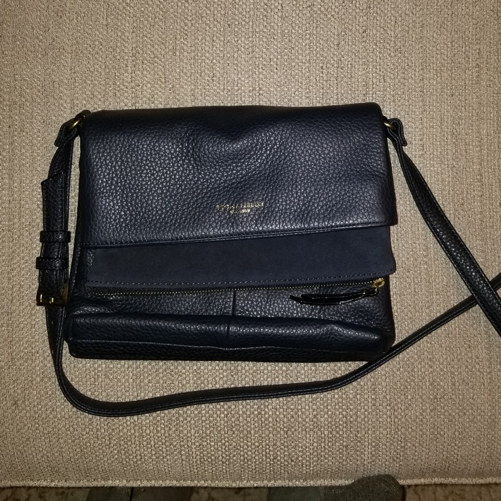 Tignanello midnight blue multi pocket, Like new!